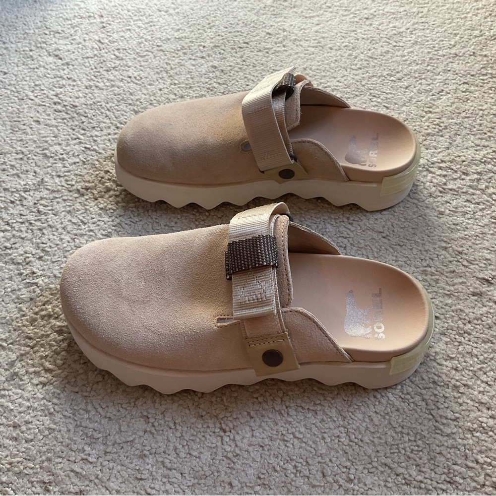 Sorel Woman’s Tan Slip-On Shoes